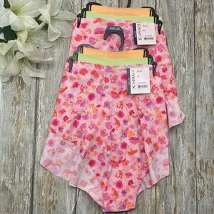 Women's No Show Brief Panties Underwear 2, 3-Packs Size XXXL